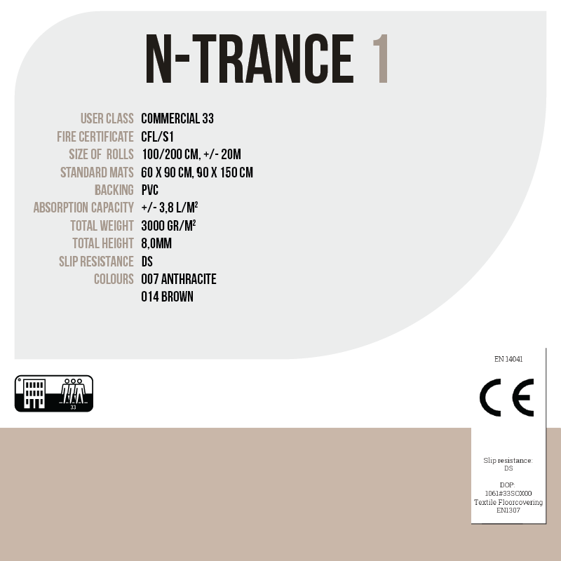 n-trance 1 outdoor entreemat